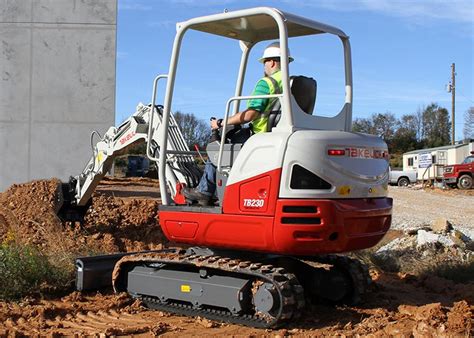 takeuchi mini excavators models